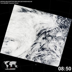 Level 1B Image at: 0850 UTC