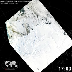 Level 1B Image at: 1700 UTC