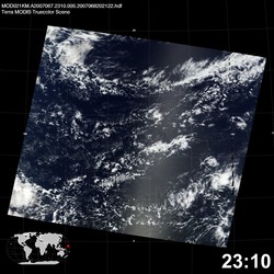 Level 1B Image at: 2310 UTC