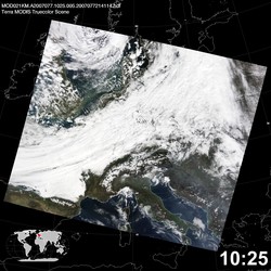 Level 1B Image at: 1025 UTC