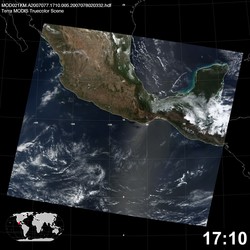 Level 1B Image at: 1710 UTC