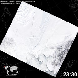 Level 1B Image at: 2330 UTC