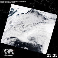 Level 1B Image at: 2335 UTC