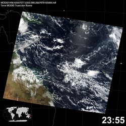 Level 1B Image at: 2355 UTC