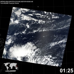 Level 1B Image at: 0125 UTC