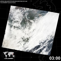 Level 1B Image at: 0300 UTC