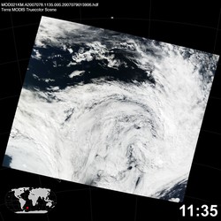 Level 1B Image at: 1135 UTC