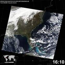 Level 1B Image at: 1610 UTC