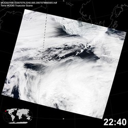 Level 1B Image at: 2240 UTC