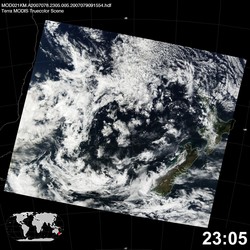 Level 1B Image at: 2305 UTC