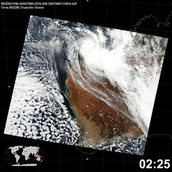 Level 1B Image at: 0225 UTC