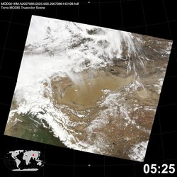 Level 1B Image at: 0525 UTC