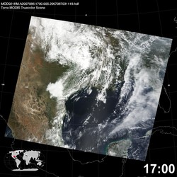 Level 1B Image at: 1700 UTC