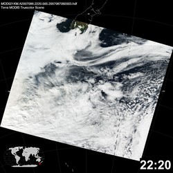 Level 1B Image at: 2220 UTC