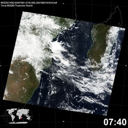 Level 1B Image at: 0740 UTC