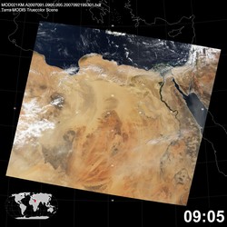 Level 1B Image at: 0905 UTC