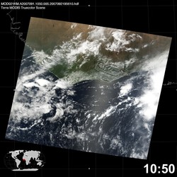 Level 1B Image at: 1050 UTC