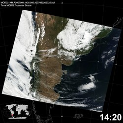 Level 1B Image at: 1420 UTC