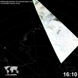 Level 1B Image at: 1610 UTC