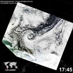 Level 1B Image at: 1745 UTC