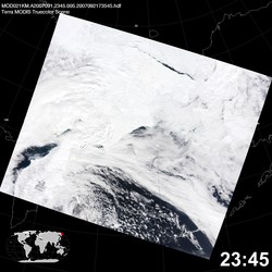 Level 1B Image at: 2345 UTC