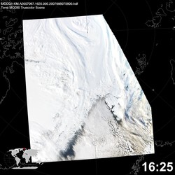 Level 1B Image at: 1625 UTC