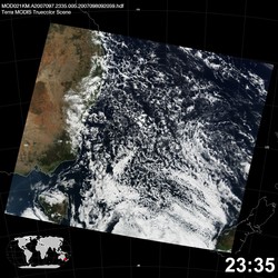 Level 1B Image at: 2335 UTC