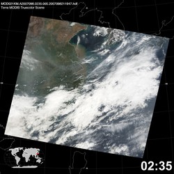 Level 1B Image at: 0235 UTC