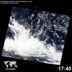 Level 1B Image at: 1740 UTC