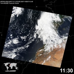 Level 1B Image at: 1130 UTC