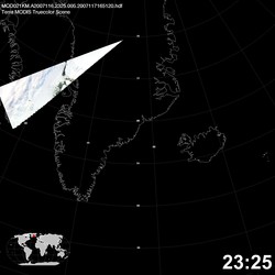 Level 1B Image at: 2325 UTC