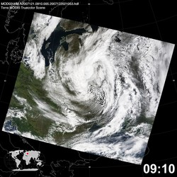 Level 1B Image at: 0910 UTC