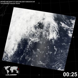 Level 1B Image at: 0025 UTC