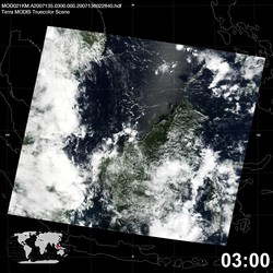 Level 1B Image at: 0300 UTC