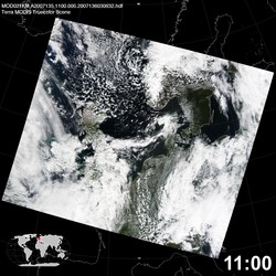 Level 1B Image at: 1100 UTC