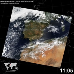 Level 1B Image at: 1105 UTC