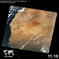 Level 1B Image at: 1110 UTC