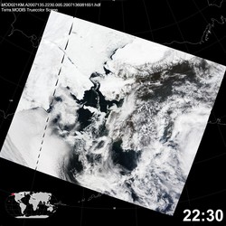 Level 1B Image at: 2230 UTC