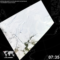 Level 1B Image at: 0735 UTC