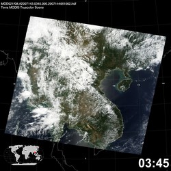 Level 1B Image at: 0345 UTC