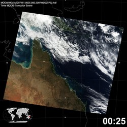 Level 1B Image at: 0025 UTC