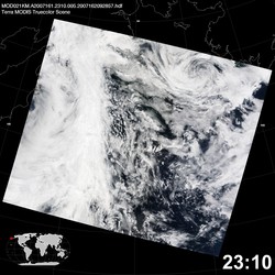 Level 1B Image at: 2310 UTC