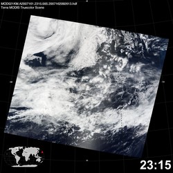 Level 1B Image at: 2315 UTC