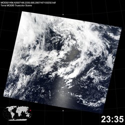 Level 1B Image at: 2335 UTC