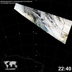 Level 1B Image at: 2240 UTC