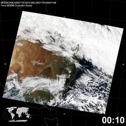 Level 1B Image at: 0010 UTC