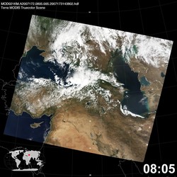 Level 1B Image at: 0805 UTC