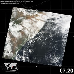 Level 1B Image at: 0720 UTC