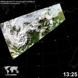 Level 1B Image at: 1325 UTC