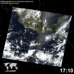 Level 1B Image at: 1710 UTC